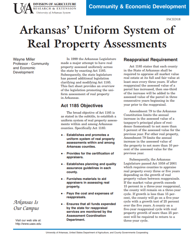 Arkansas Property Taxes